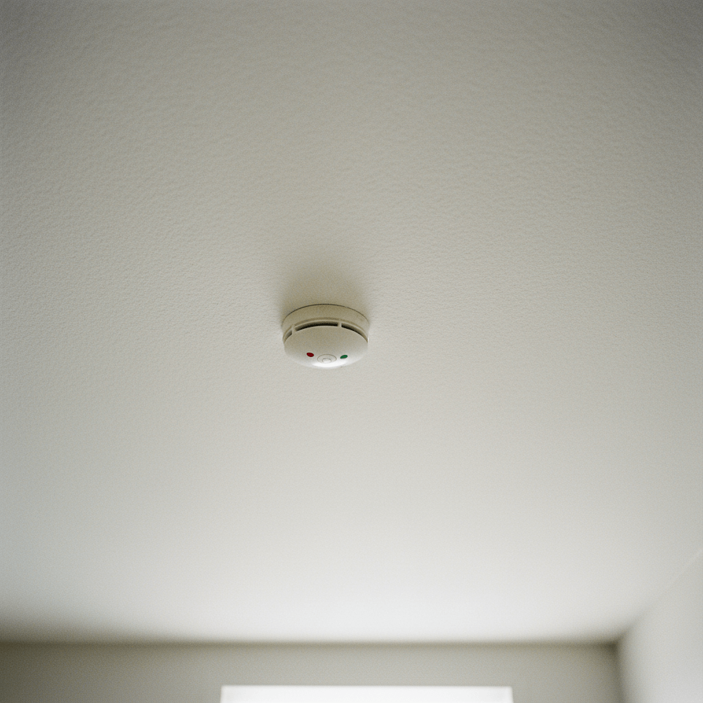 Rauchmelder an der Decke