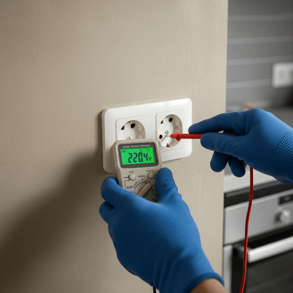 Elektroinstallation prüfen mit Messgerät